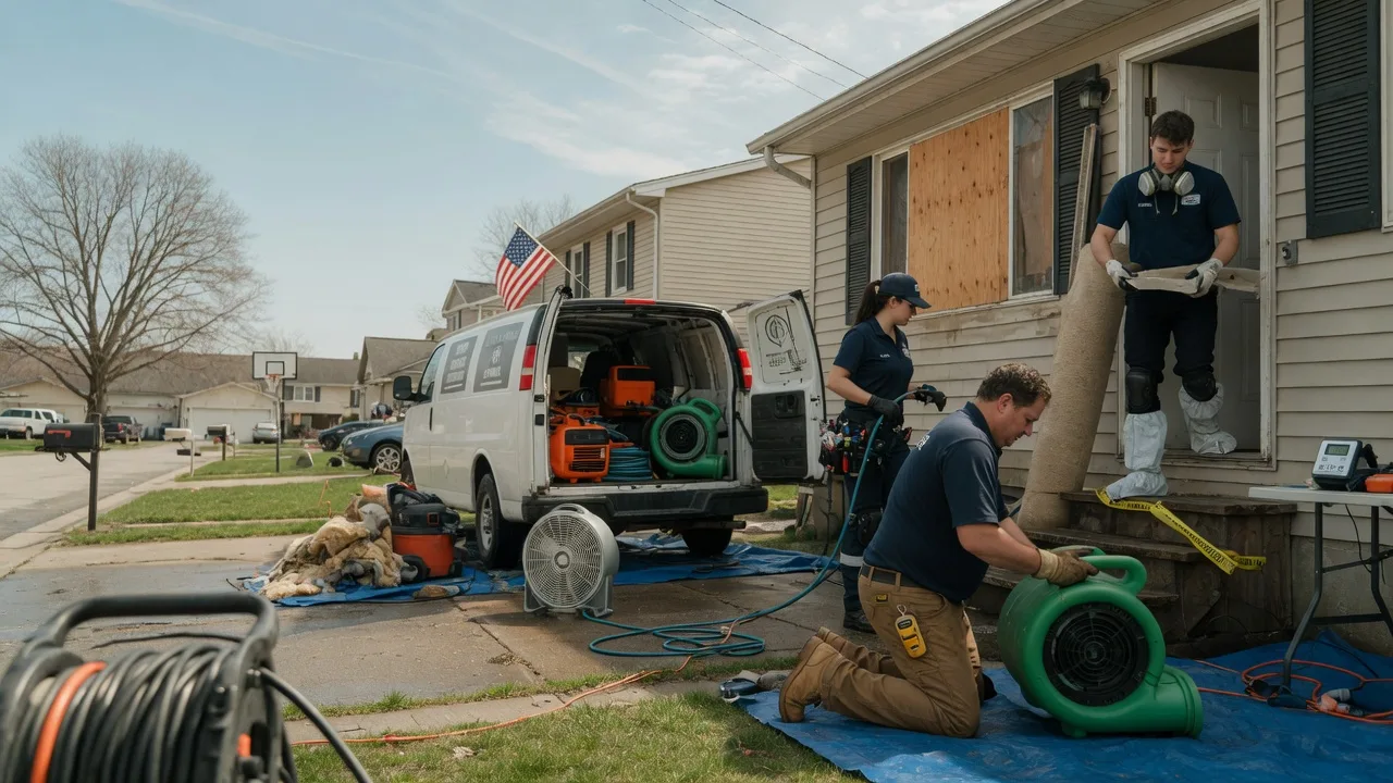 Water Damage Restoration in Valley View, PA near me